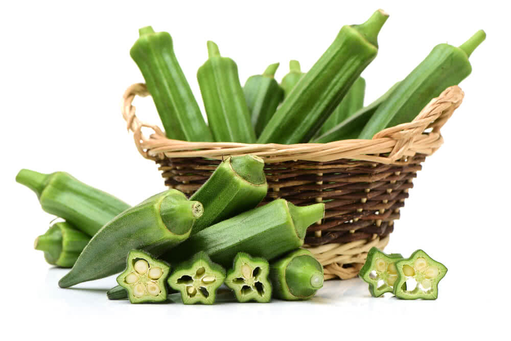 50PCS Bonsai Organic Okra Seeds Non GMO Vegetable Seeds Good For Kidney Garden Supplies For Fun Countryside Garden plants