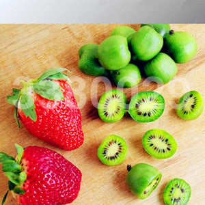 200pcs Kiwi Fruit Seeds Tree Bonsai Rare Mini Kiwiberry Bonsai Delicious Organic High Nutritional Fruit For Home Garden Potted Plants